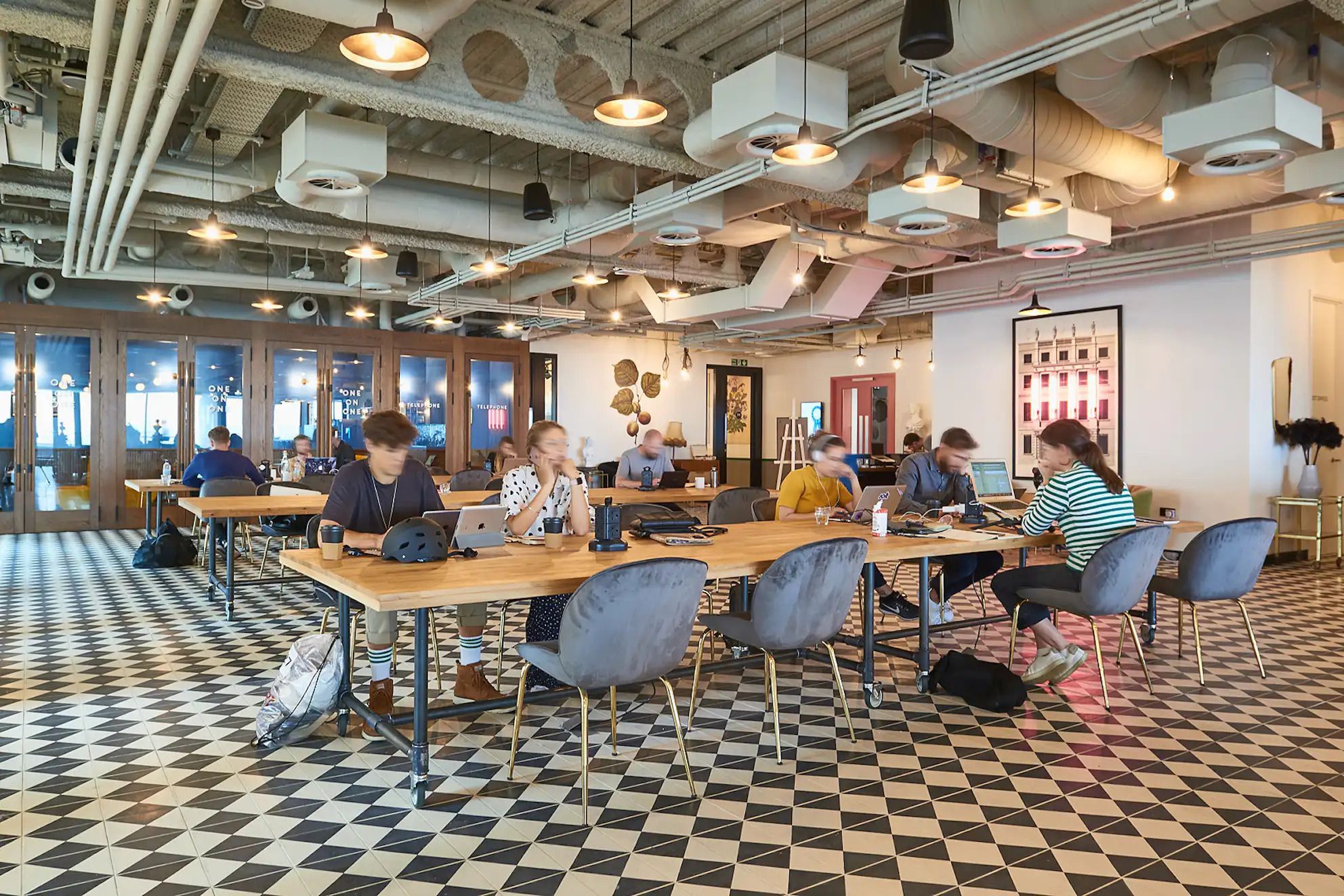 Networking in Liverpool St, Rent an Office, Sketchlabs